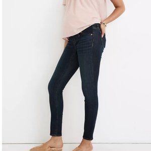 Worn Once Madewell Maternity Side-Panel Skinny Jeans in Woodland Wash